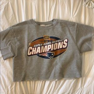 Vintage patriots cut-off